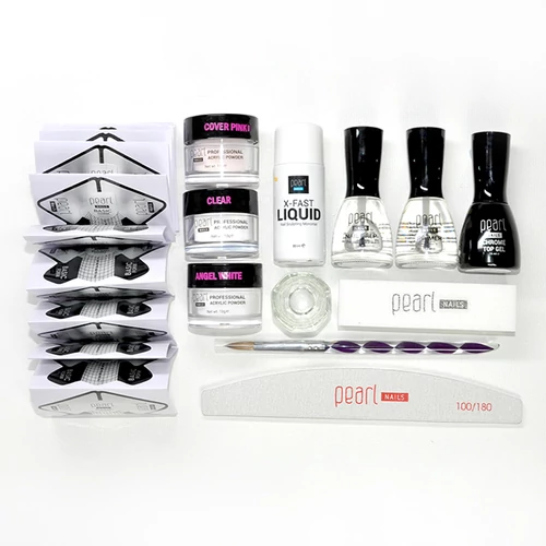 Porcelán műköröm szett - ALAP / KEZDŐ készlet ★ Pearl Nails