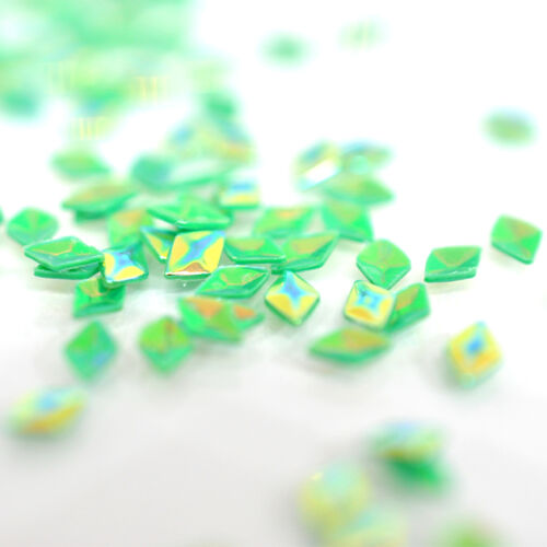 3D Gyémánt flitter - zöld G6