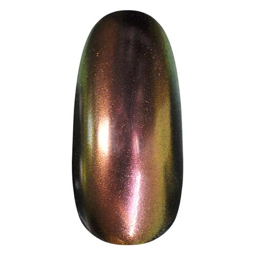 5D Galaxy Cat Eye Powder - Gold-rose fényes krómporként