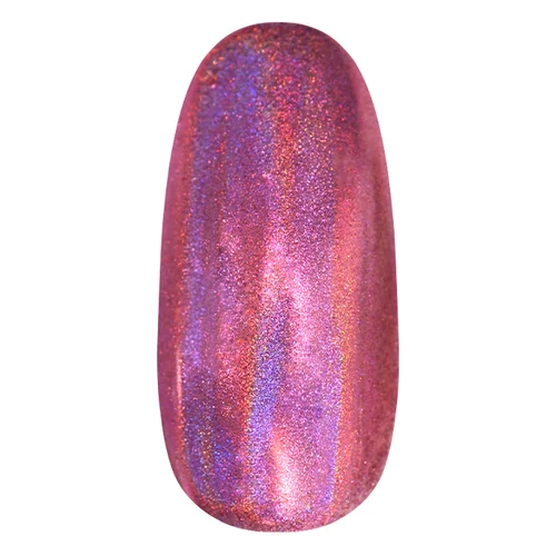 Holo Laser Effect Powder - Pink fehér alapon