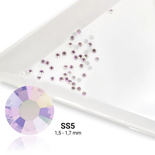 Pearl Nails színjátszó rózsaszín strasszkő SS5 223AB, 50db