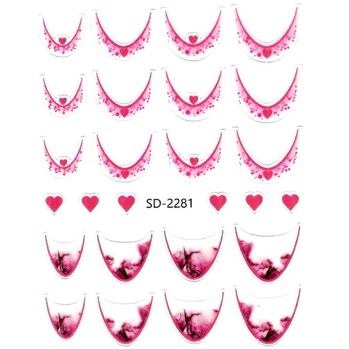 Körömmatrica - SD-1934 | Pearl Nails 