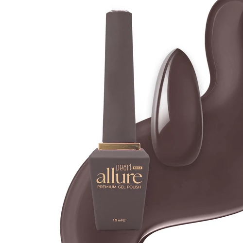 allure 087 gél lakk - barna - Pearl Nails
