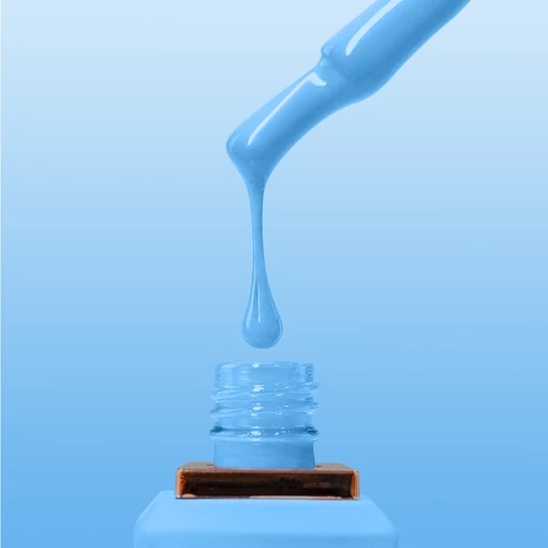 allure 102 Curious Blue gél lakk