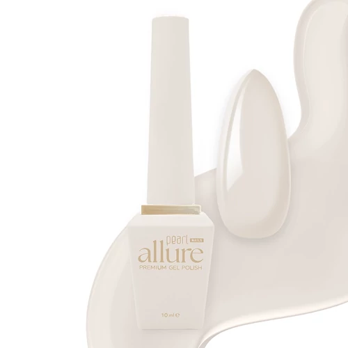 allure 112 gél lakk - krémfehér - Pearl Nails