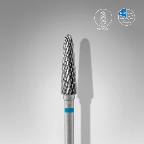 Staleks karbid csiszolófej - Cone bit kék (közepes) - FT70B040/13 | EXPERT