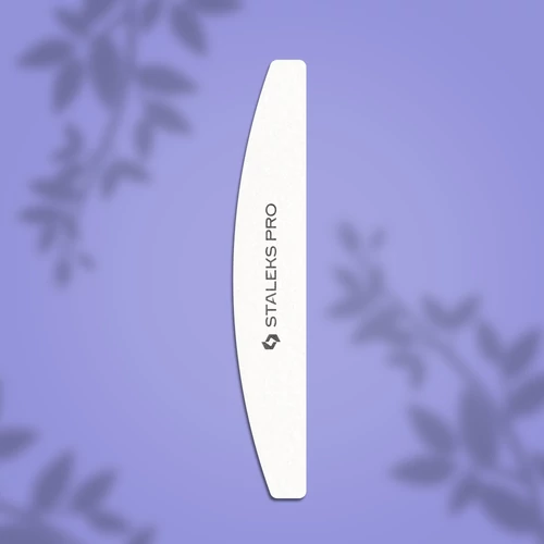 Staleks félhold buffer 100/180 - fehér - 10 db