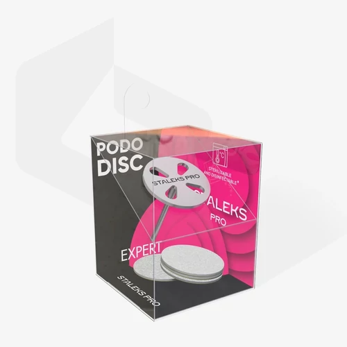 Staleks Pododisc csiszolókorong szett fém befogószárral - L méret