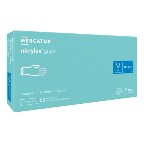 nitrylex® green lebomló nitril kesztyű
