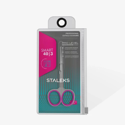 STALEKS Bőrvágó olló SS-40/3 SMART