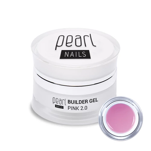 Pearl Nails Builder Pink Gel 2.0 rózsaszín építő zselé