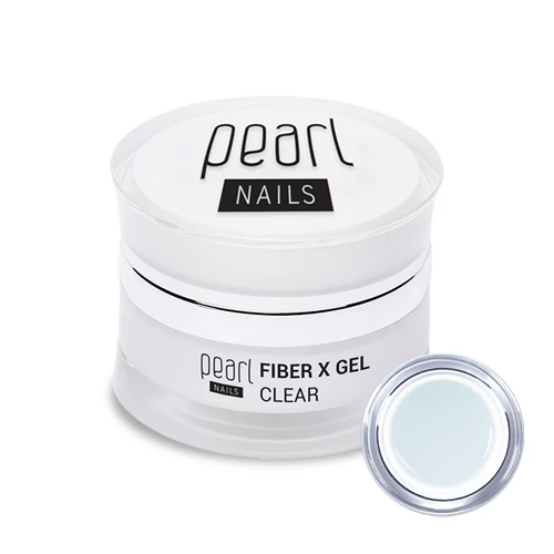 Pearl Nails Fiber X Gel Clear üvegszálas műköröm zselé