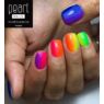 Neon körmök Pearl Nails NeonLac gél lakkokkal