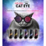 Galaxy Cat Eye Effect 705 gél lakk - CORAL YELLOW